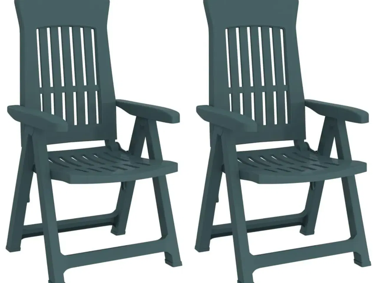 Billede 2 - Positionsstole 2 stk. PP grøn