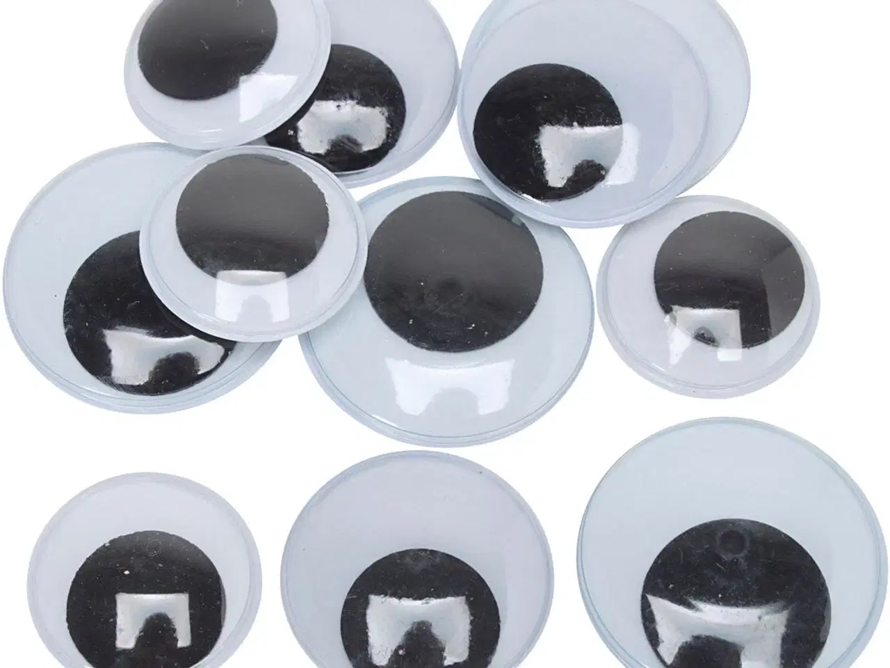 Billede 1 - Rulleøjne Maxi - 150 par, 30-40 mm, til kreative projekter