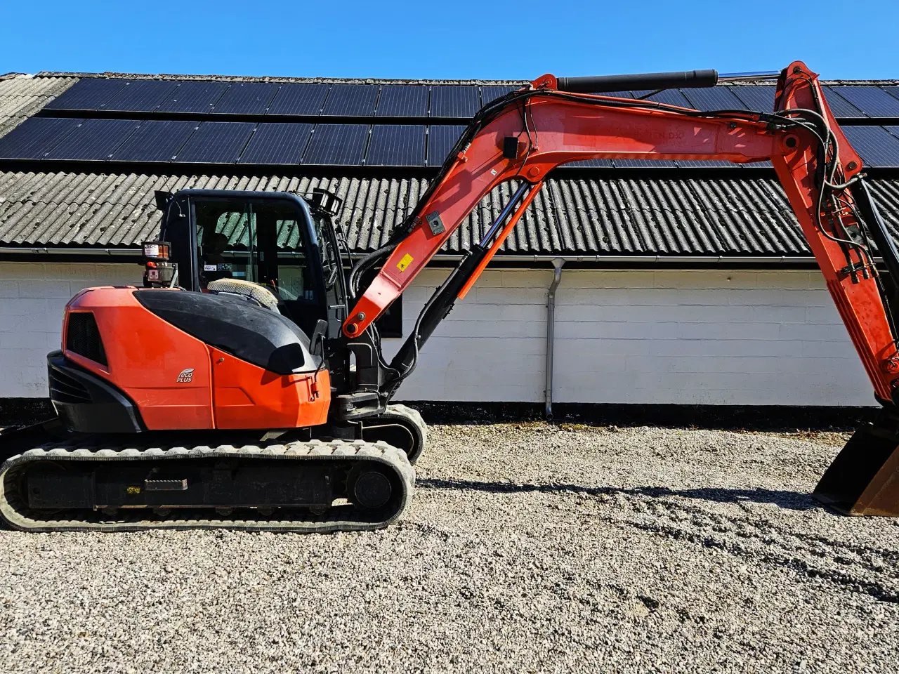 Billede 1 - Kubota KX80 / smøreanlæg / 6200 timer