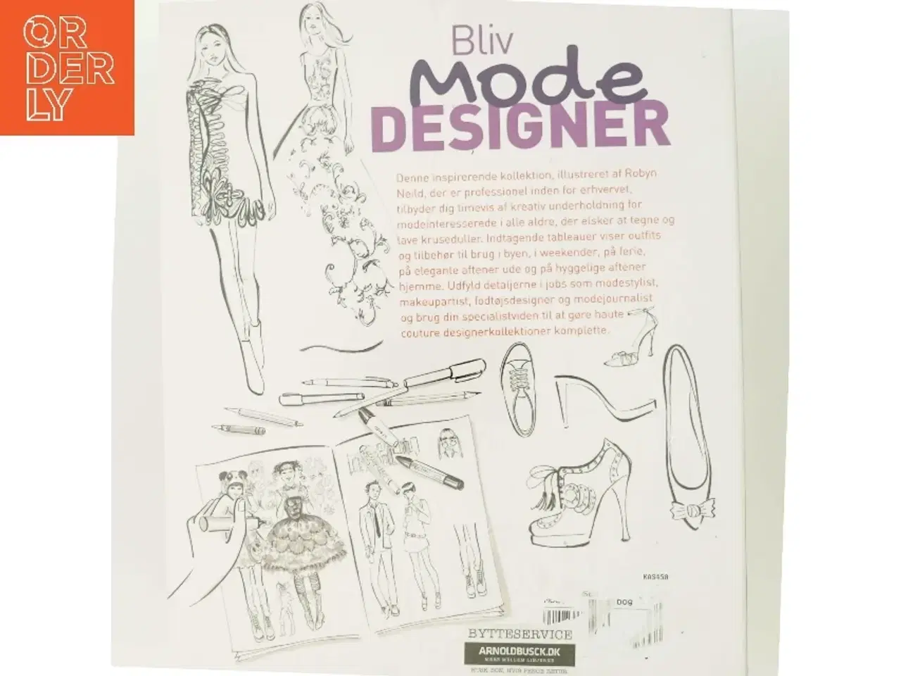 Billede 3 - Mode Skitser (Bog)