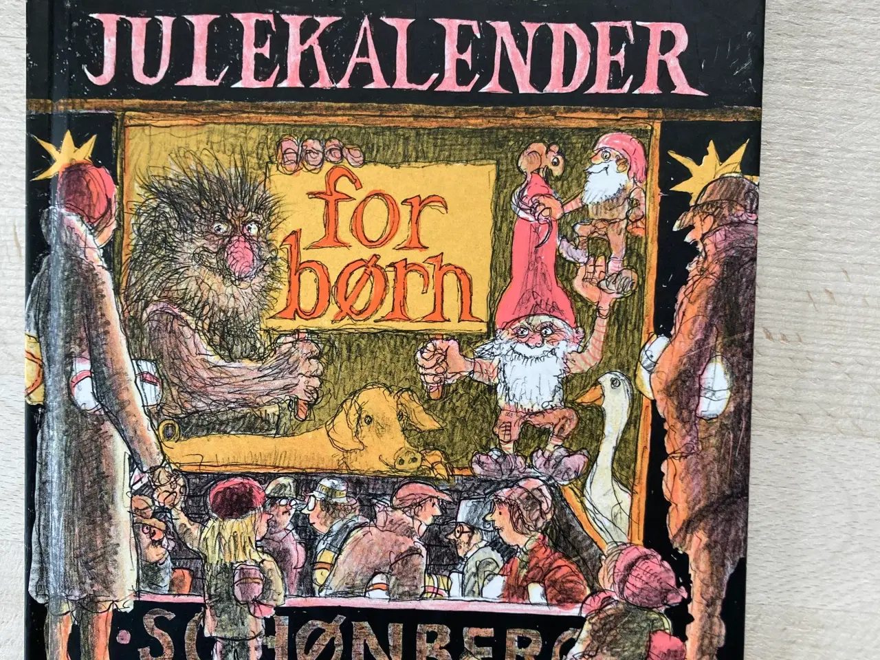 Billede 1 - Julekalender for børn, Halfdan Rasmussen