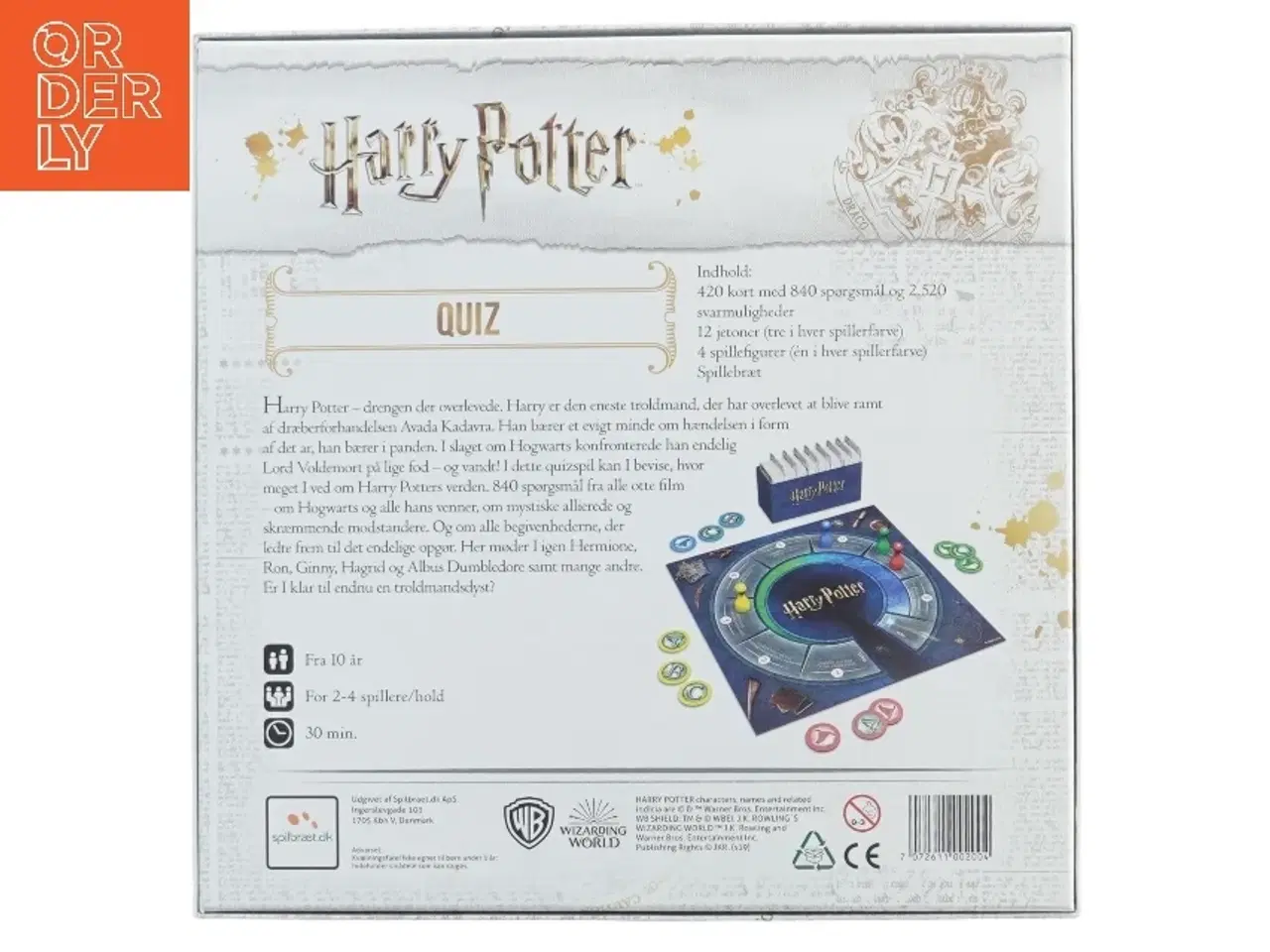 Billede 3 - Harry Potter quizspil fra Harry Potter (str. 30x30 cm)