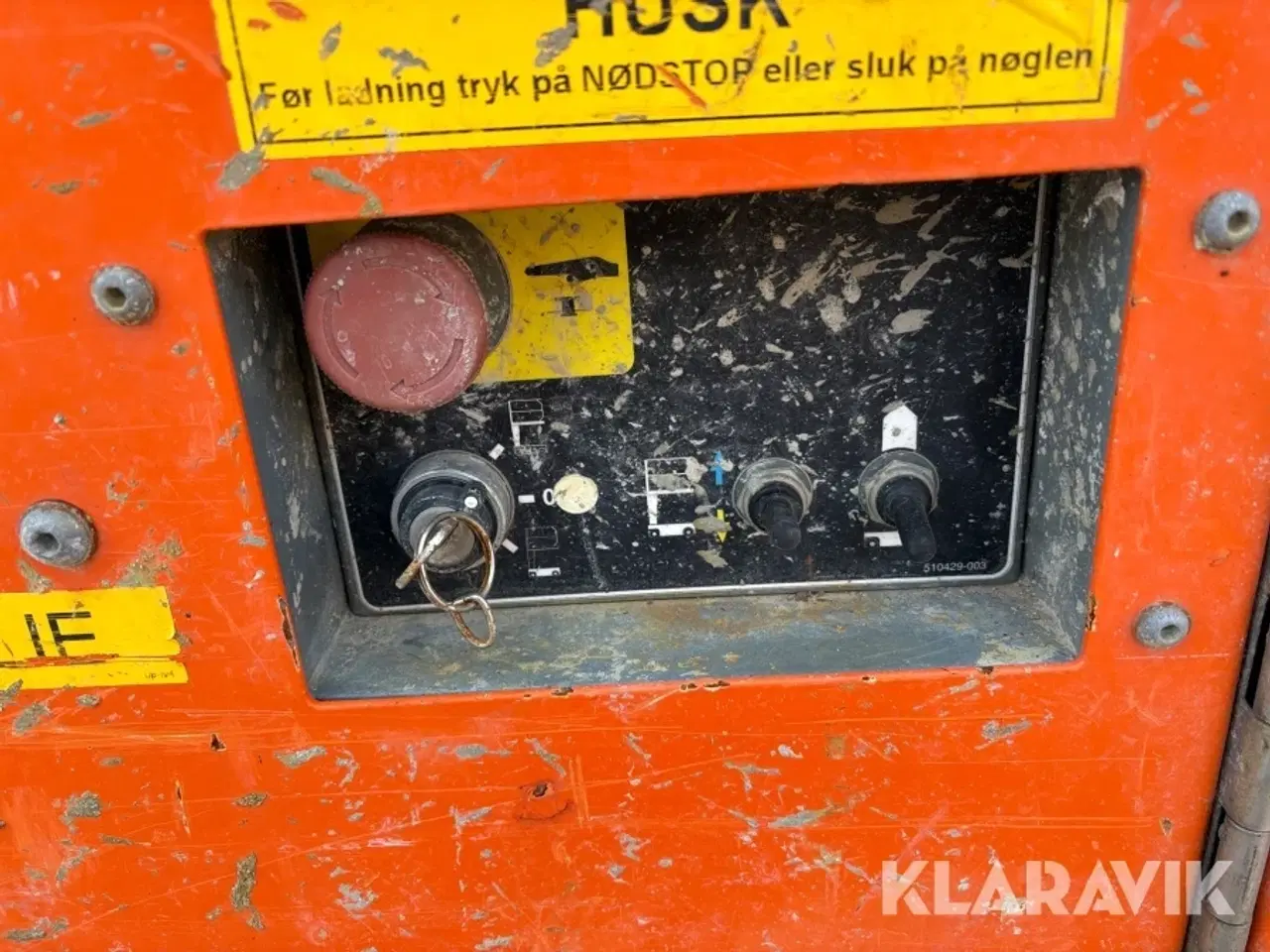 Billede 11 - Søjlelift Snorkel M12