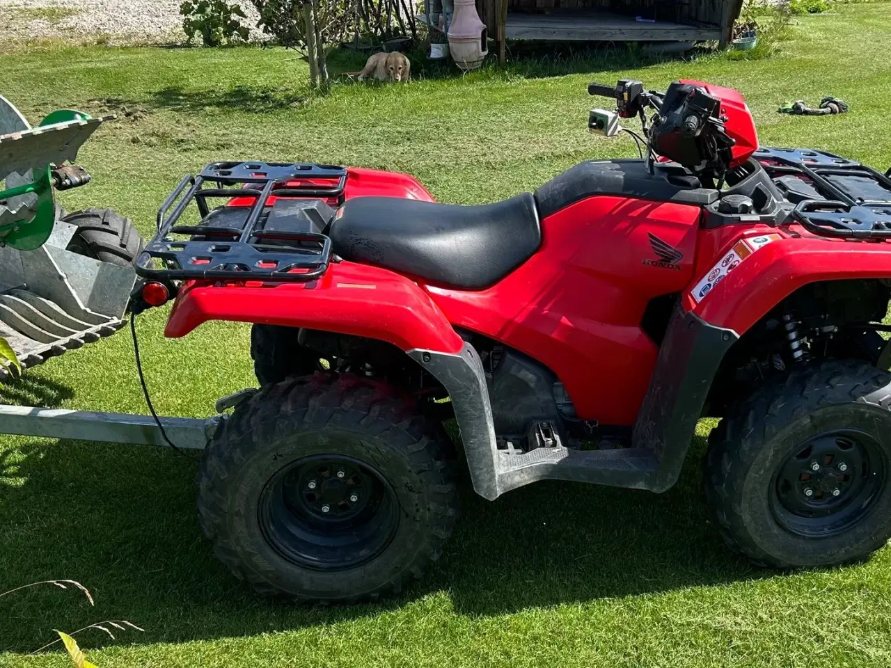 Billede 4 - Honda TRX 520 ES 4x4 Stoneless ATV stensamler