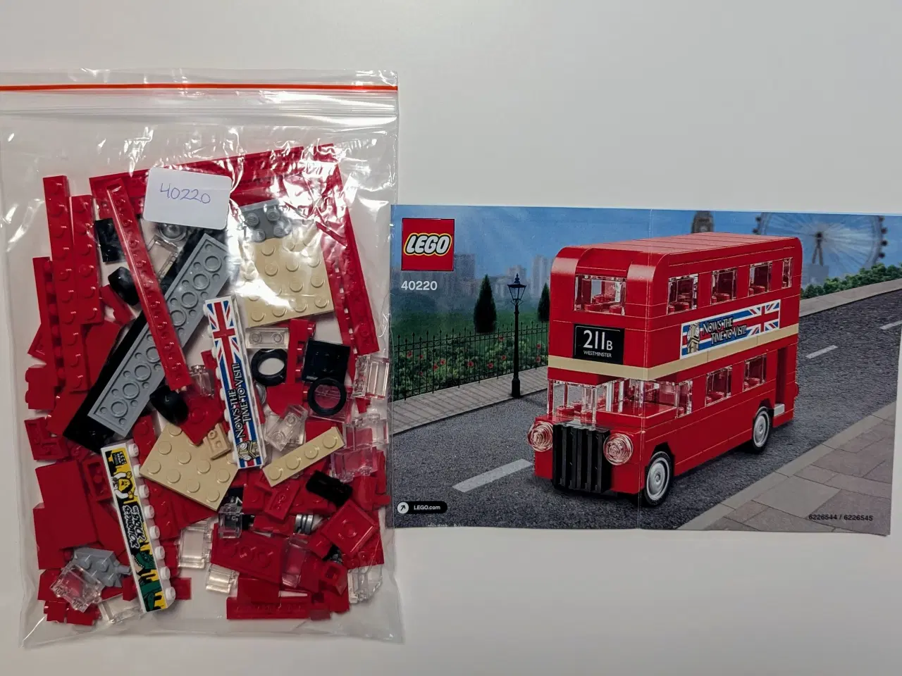 Billede 3 - Lego Creator, 40220, Londonbus.