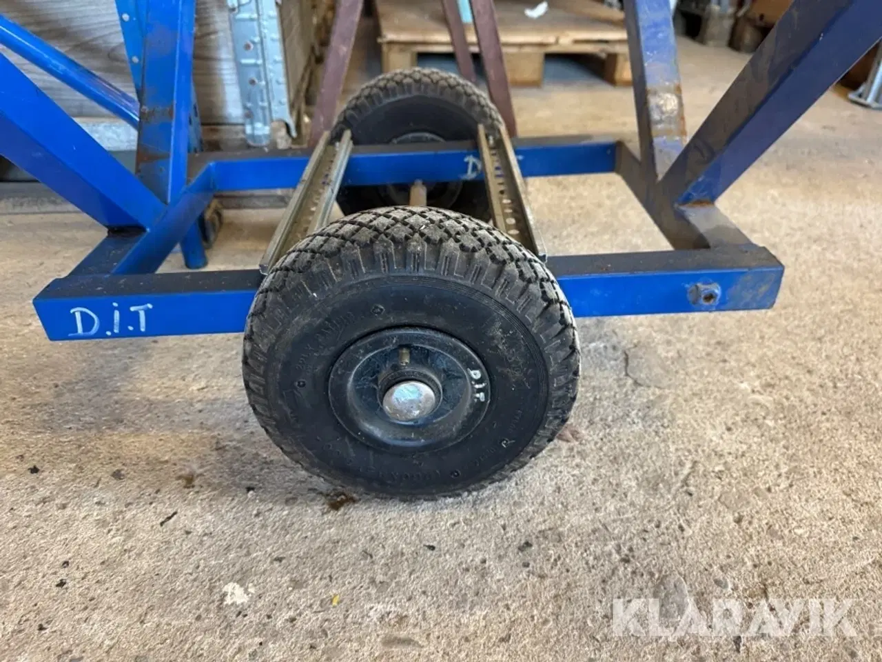 Billede 3 - Klipper, vogn og inventar til arbejdsbiler