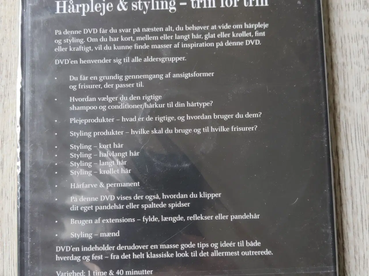Billede 2 - DVD Dennis Knudsen - Alt om hår *NY* 