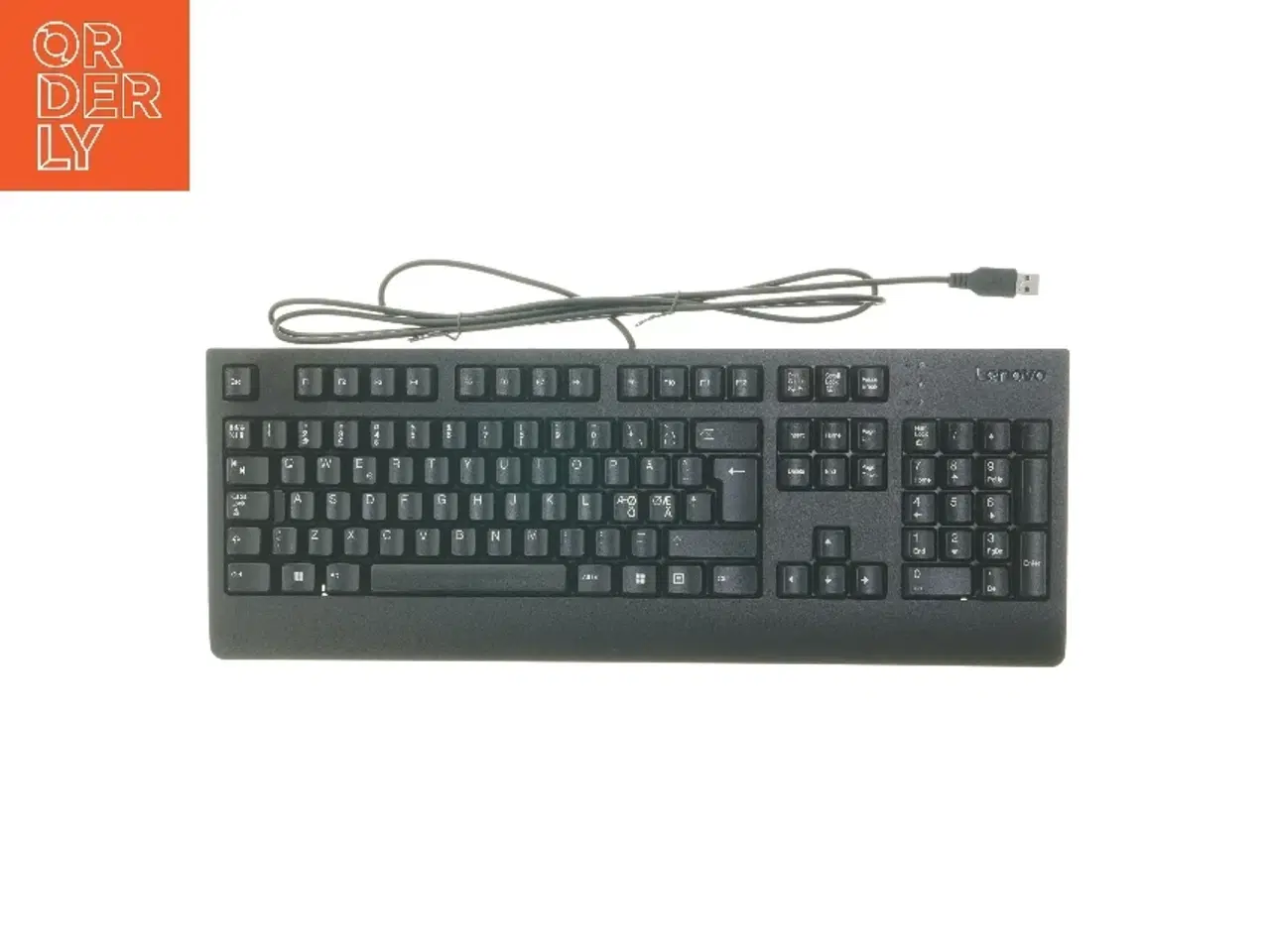 Billede 1 - Lenovo USB tastatur fra Lenovo (str. 16,5x45 cm)