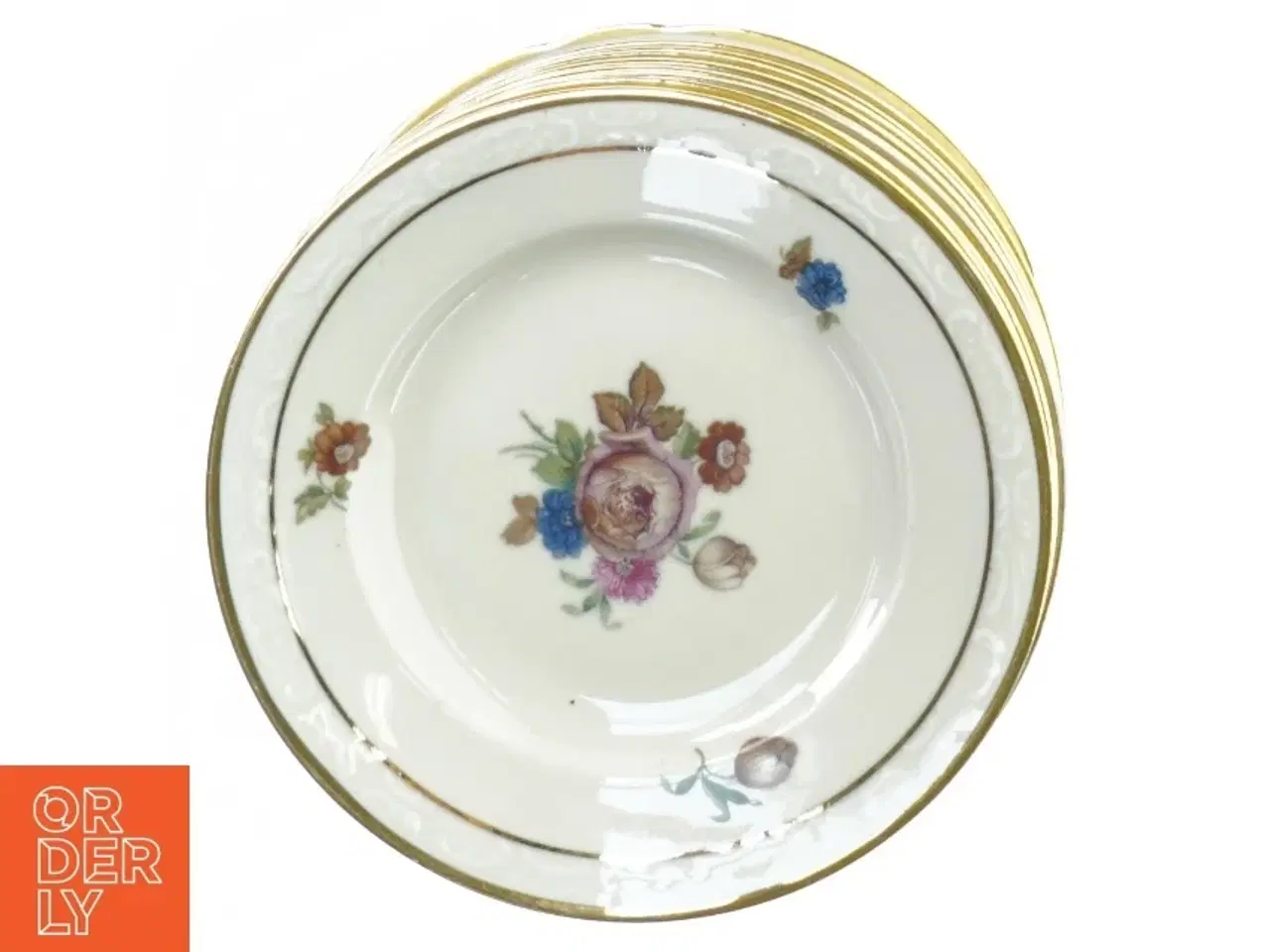 Billede 2 - Tallerkner fra Kjøbenhavns Porcellains Maleri (str. 17 cm)