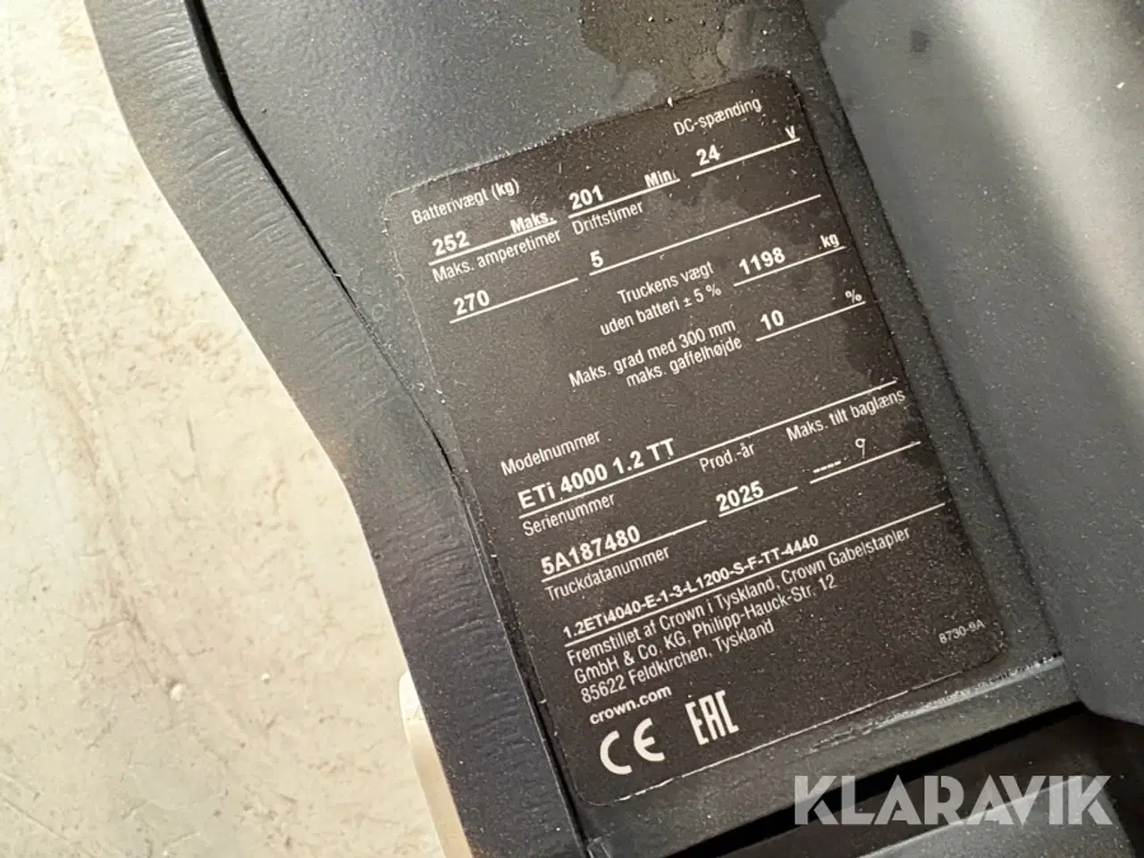 Billede 8 - El stabler med initialøft Crown ETI 4000