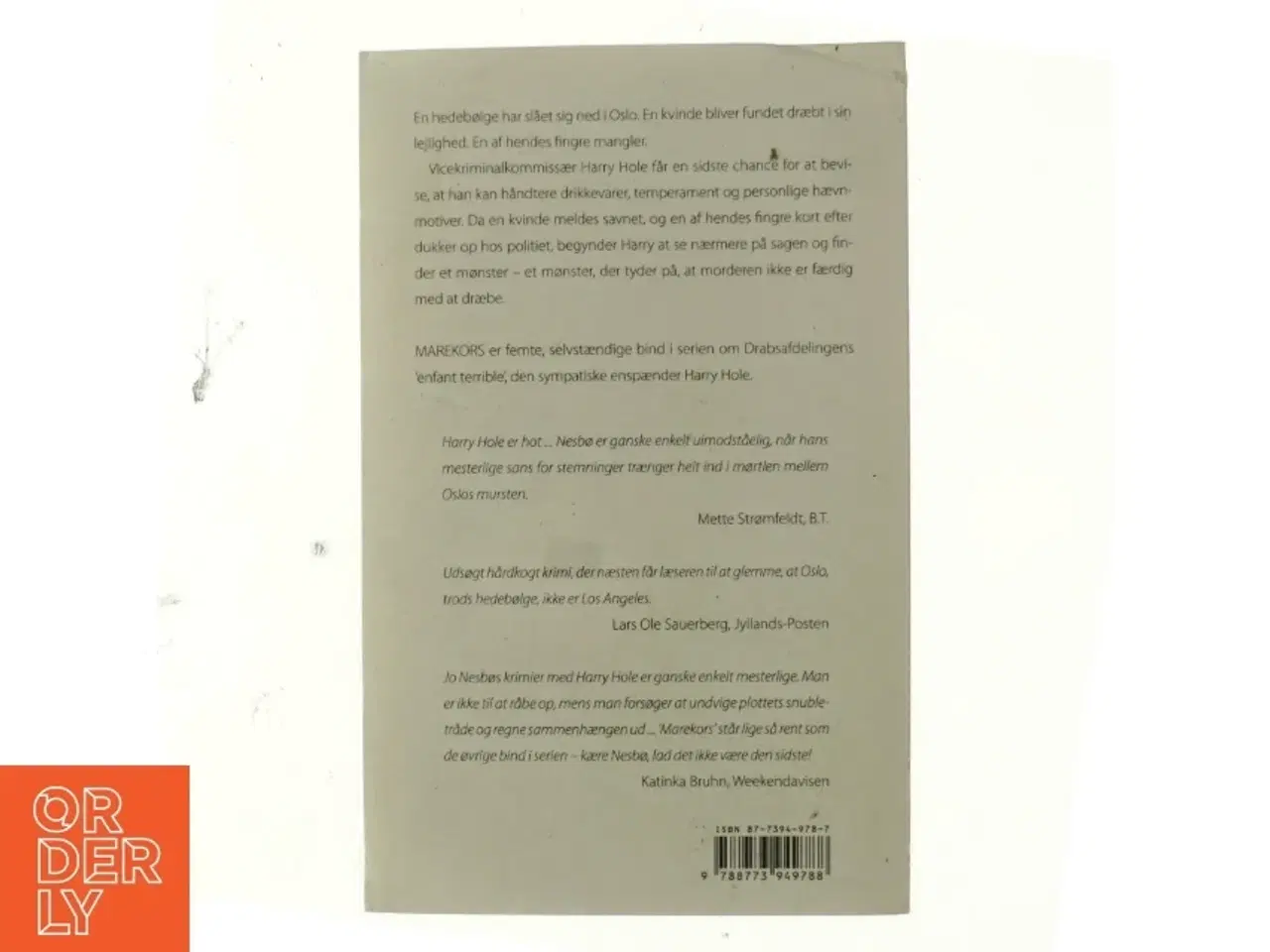 Billede 3 - Marekors af Jo Nesbø (Bog)