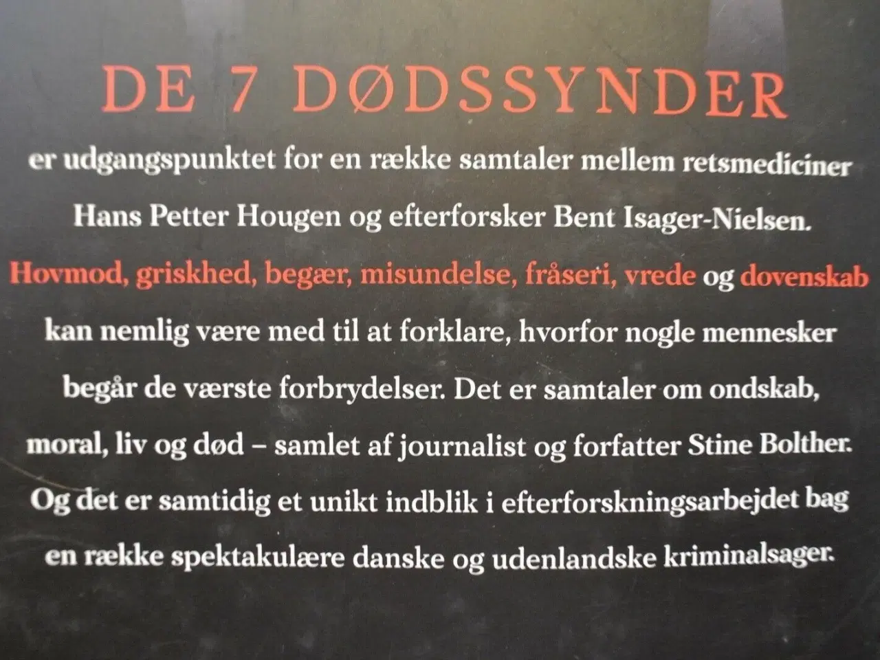 Billede 3 - de 7 dødssynder, af hans petter hougen, bent isage