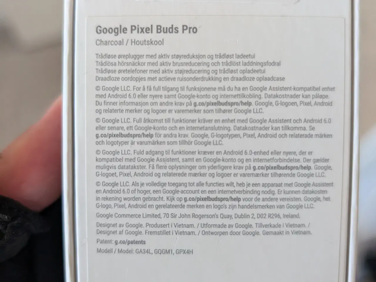 Billede 2 - Google buds Pro høretelefoner støjreduktion uåbnet