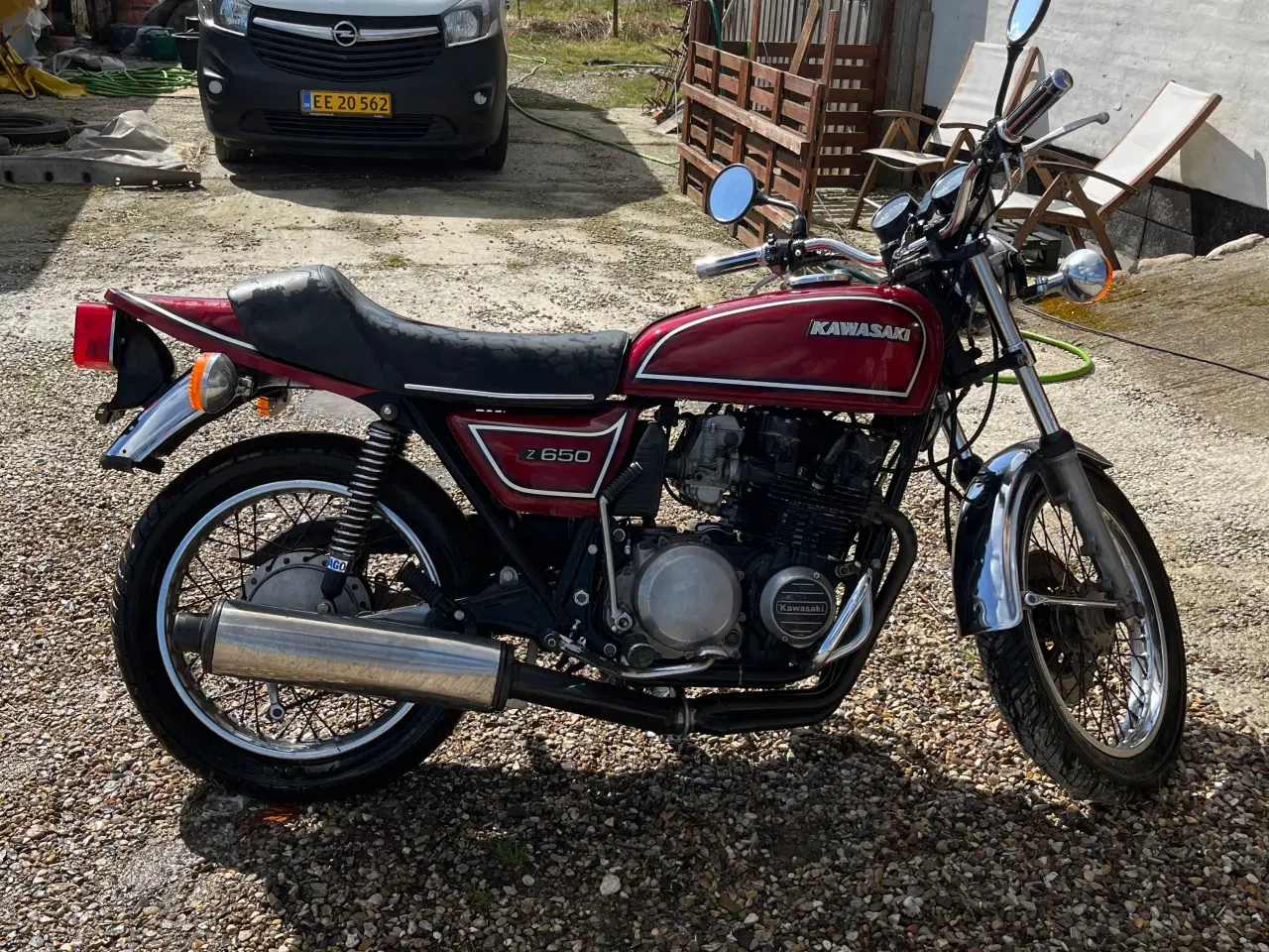 Billede 1 - Kawasaki 650 sælges