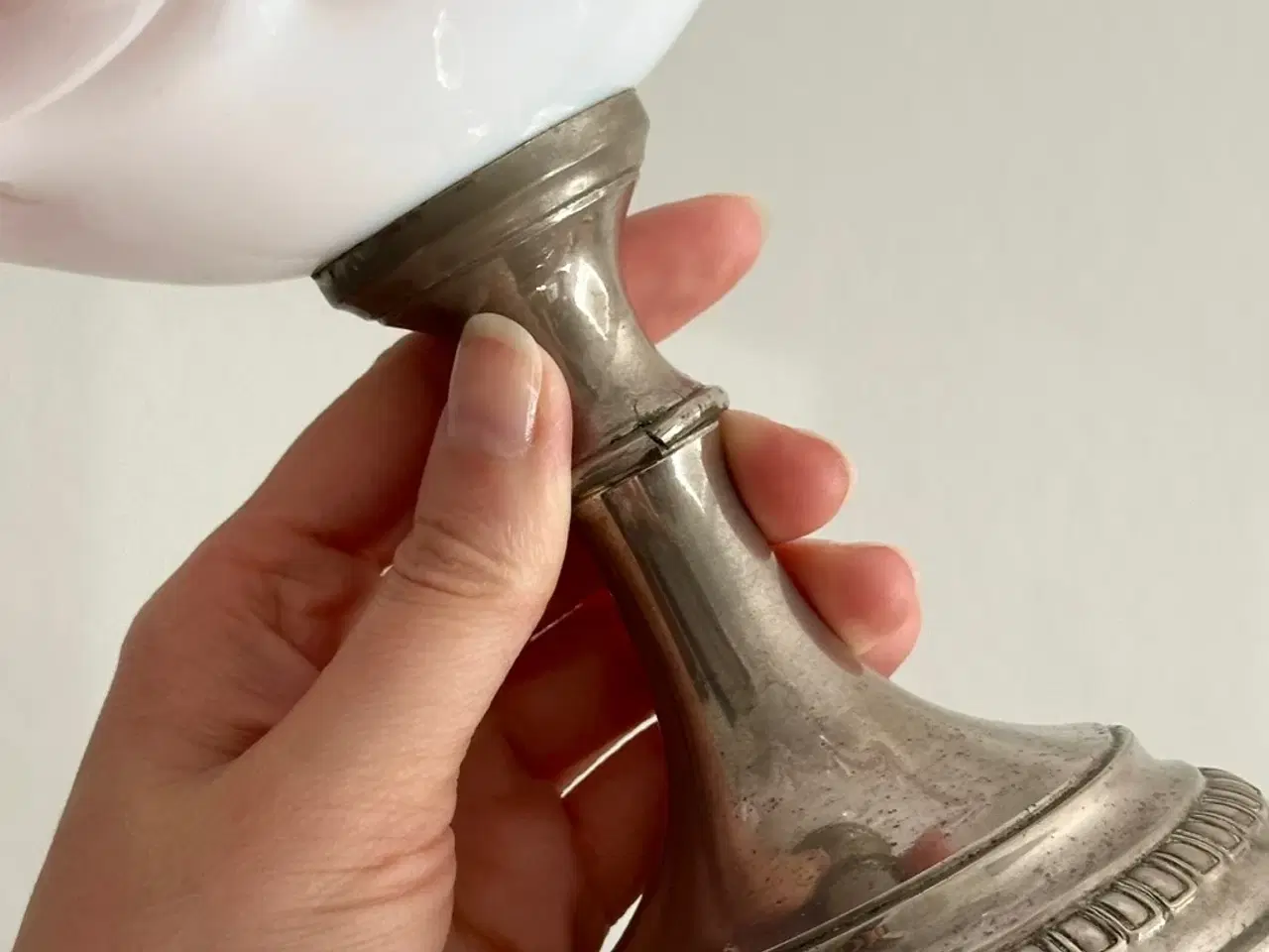 Billede 8 - Antik opsats, lyserød