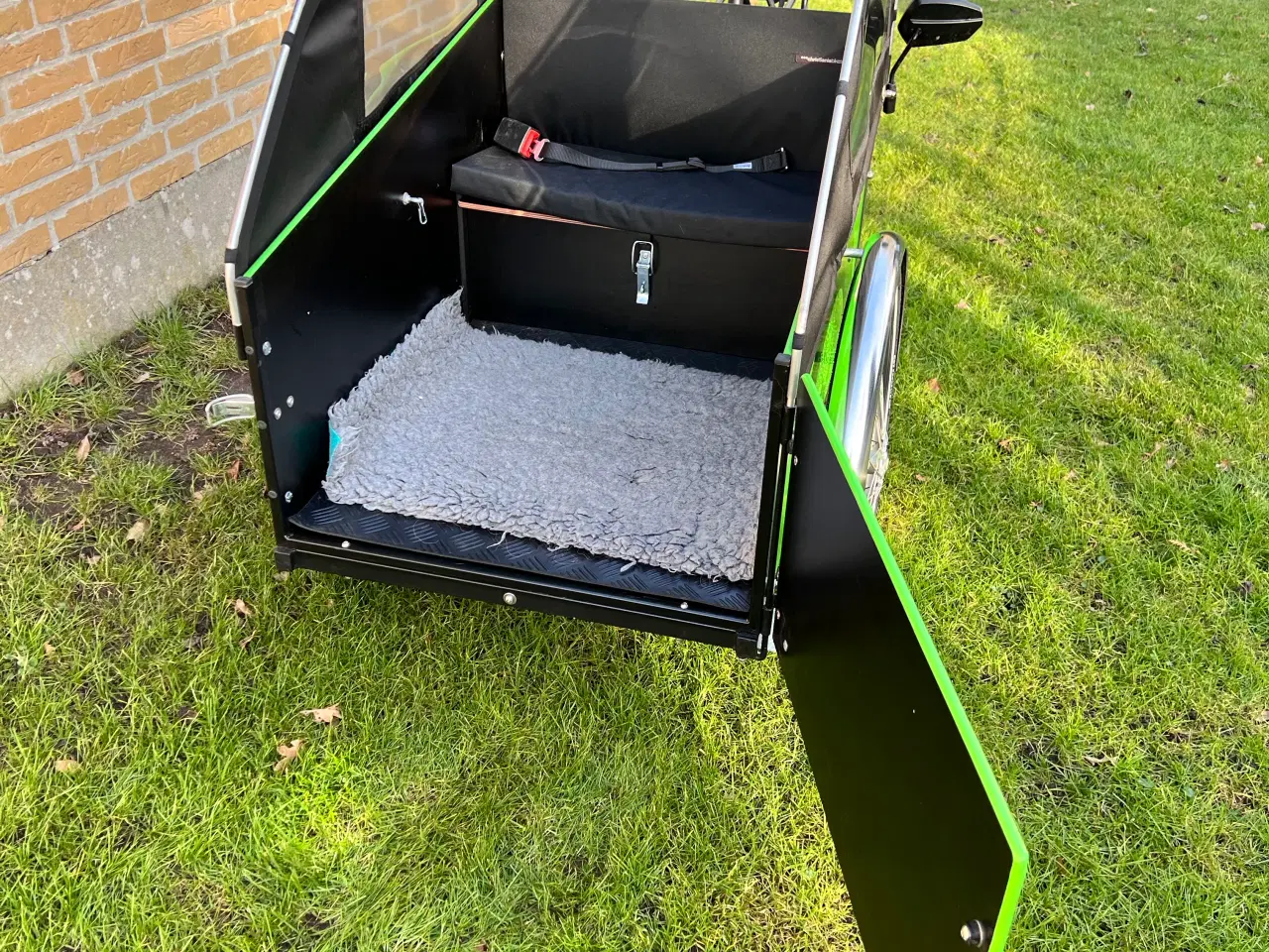 Billede 7 - Flot grøn Christiania El-Ladcykel - knap 1 år gamm