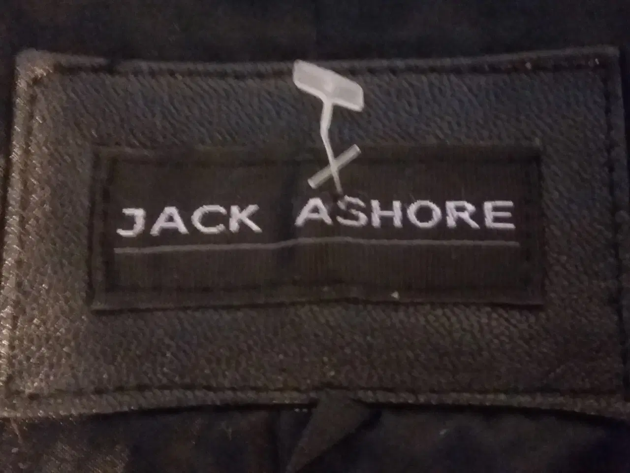 Billede 5 - JACK ASHORE LÆDER JAKKE/FRAKKE