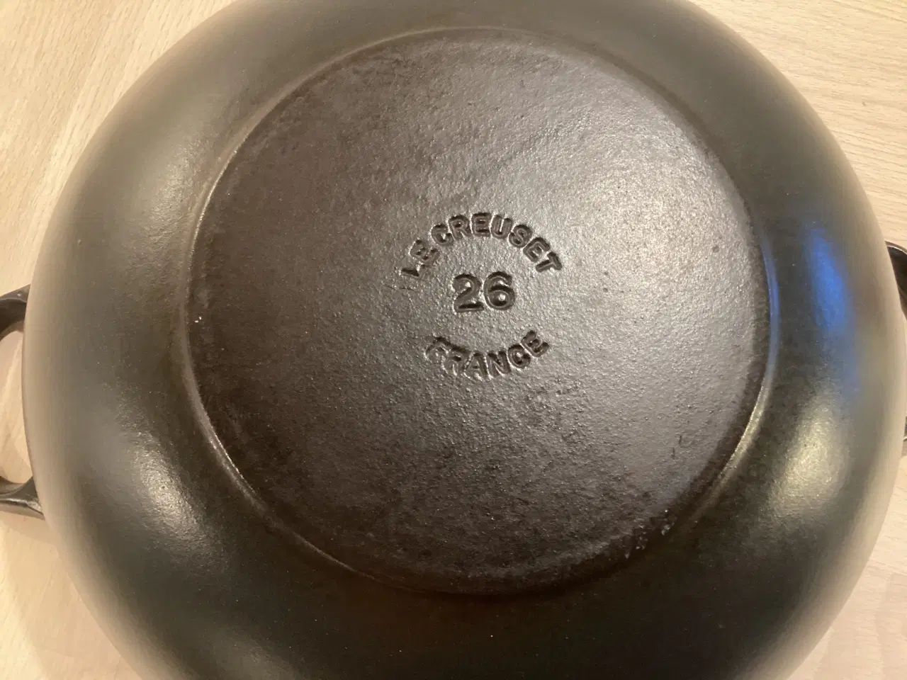 Billede 4 - Fin sort Le Creuset støbejerns stegegryde m. Låg