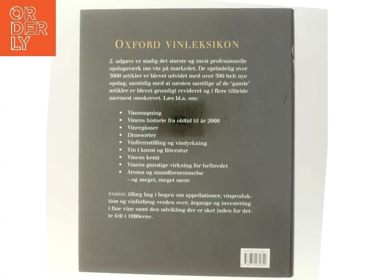 Billede 3 - Oxford vinleksikon af Jancis Robinson (Bog)