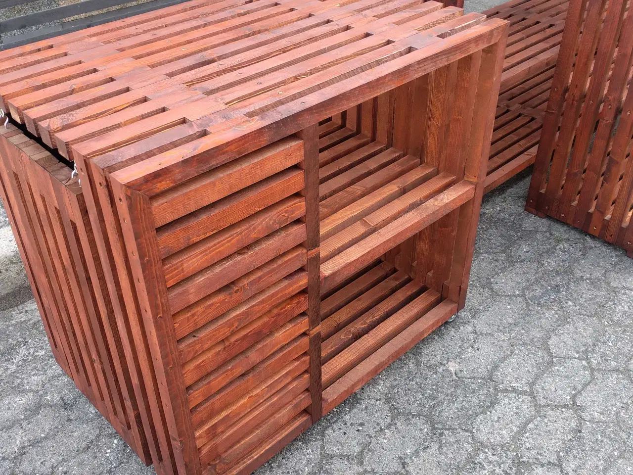 Billede 5 - 38x35 træ. Grill bord med gas skjuler. Mange mulig