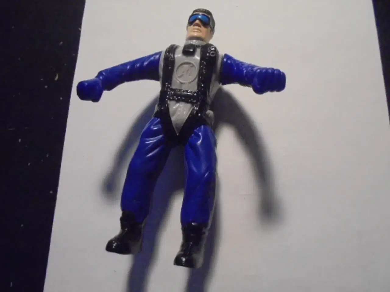 Billede 1 - Vintage blå G.I. Joe-figur Paratrooper  