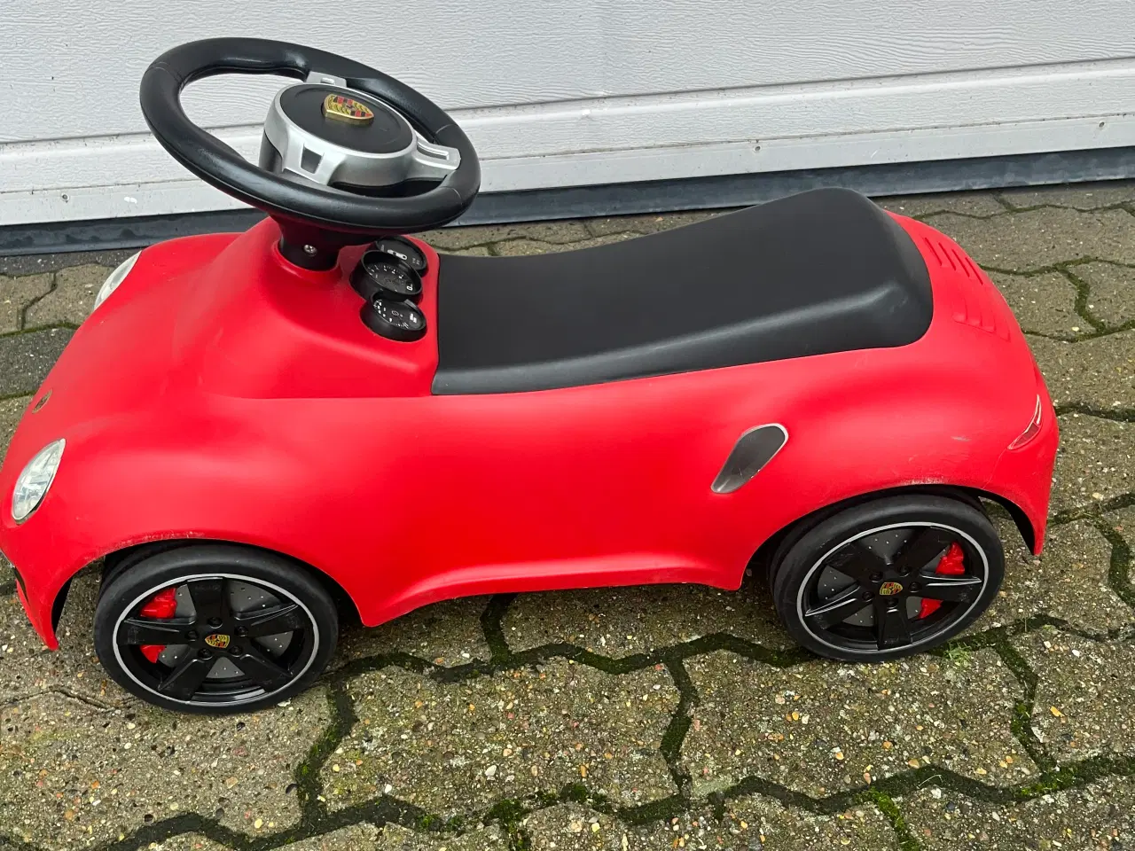 Billede 1 - Porsche Turbo S- rød gå bil med gummihjul 