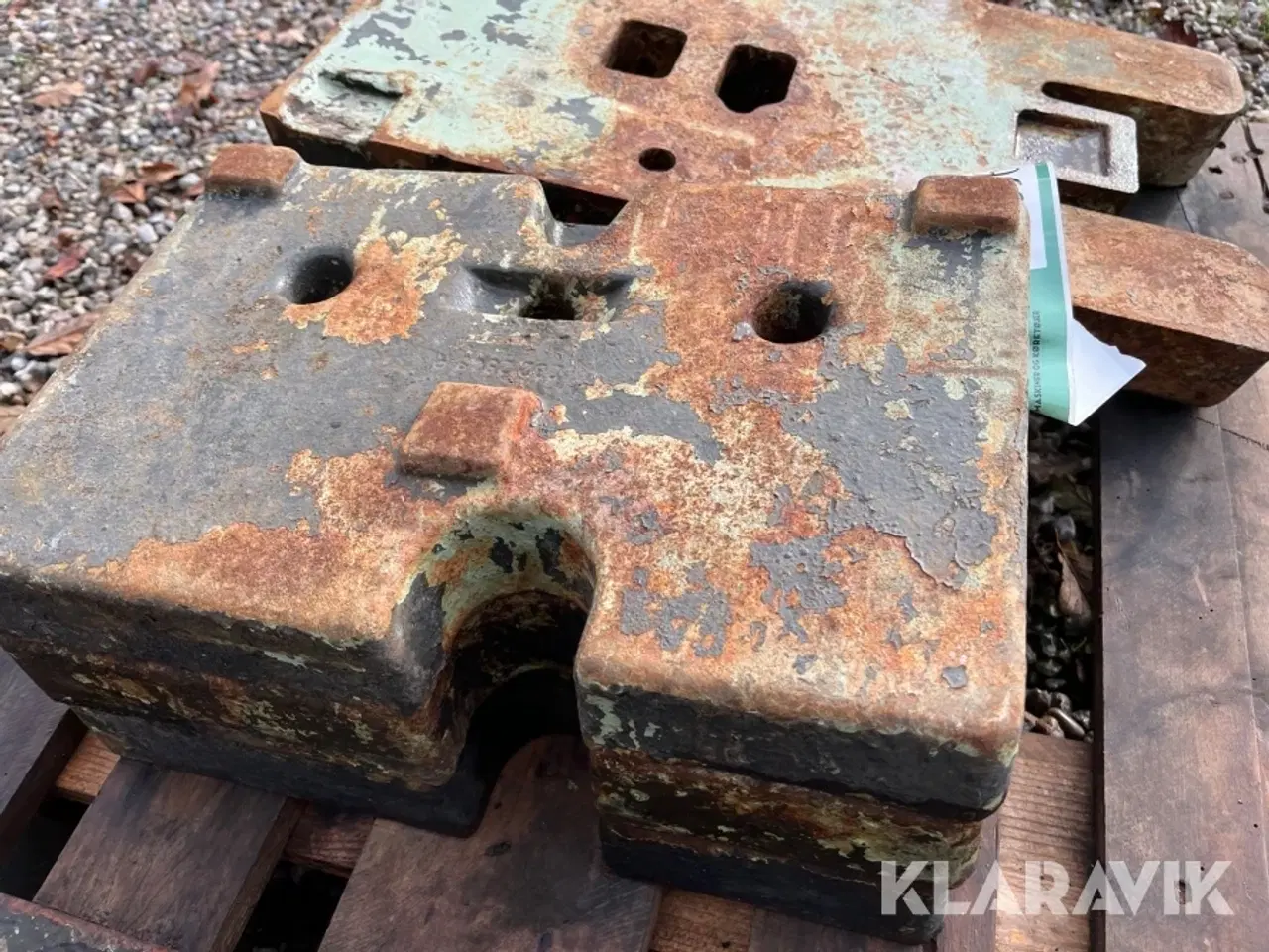 Billede 12 - Indlægs Vægt klodser Deutz 10006-13006-8006