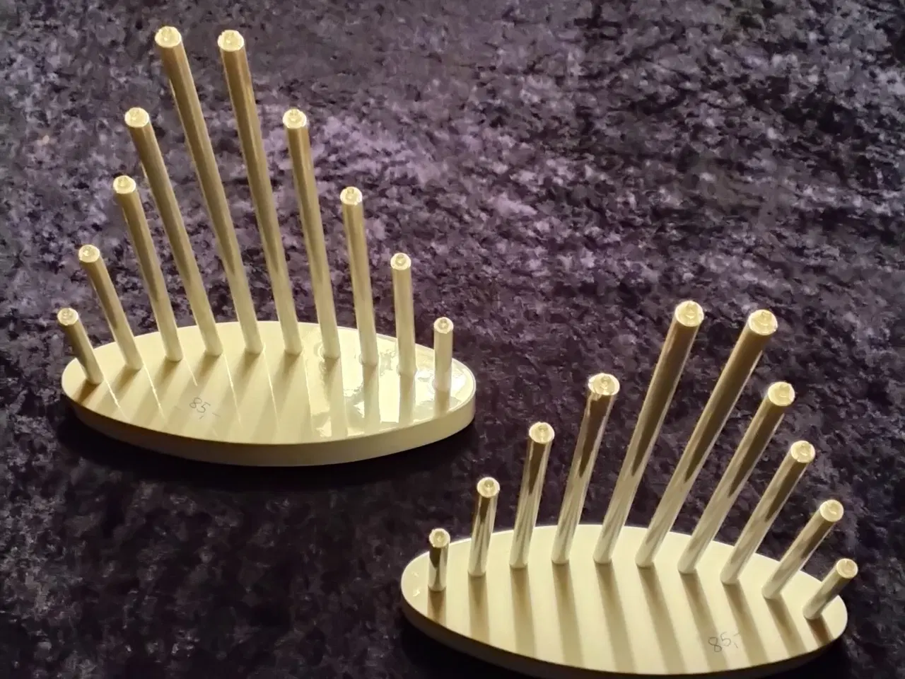 Billede 3 - 2 stk 10 armet LED julelysestage m/varmt hvidt lys