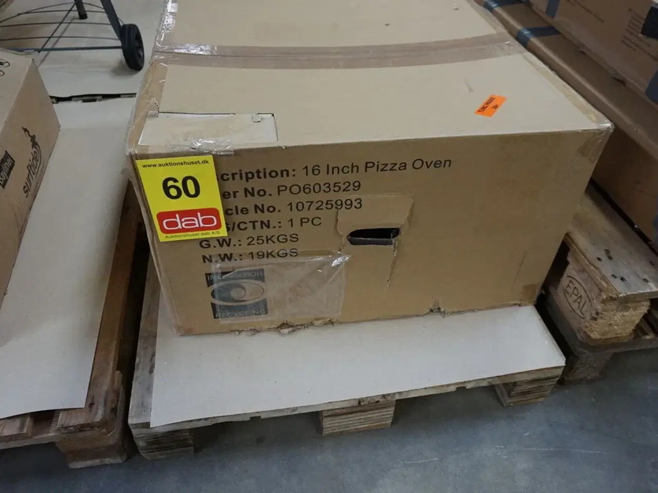 Billede 2 - Salling pizza ovn - Ø40 cm 2600W