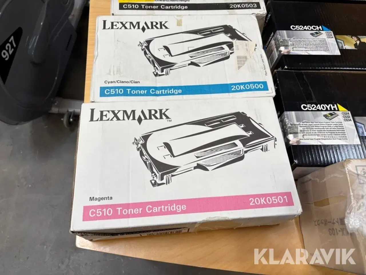Billede 2 - Blandet lot farvepatroner Hp, Lexmark