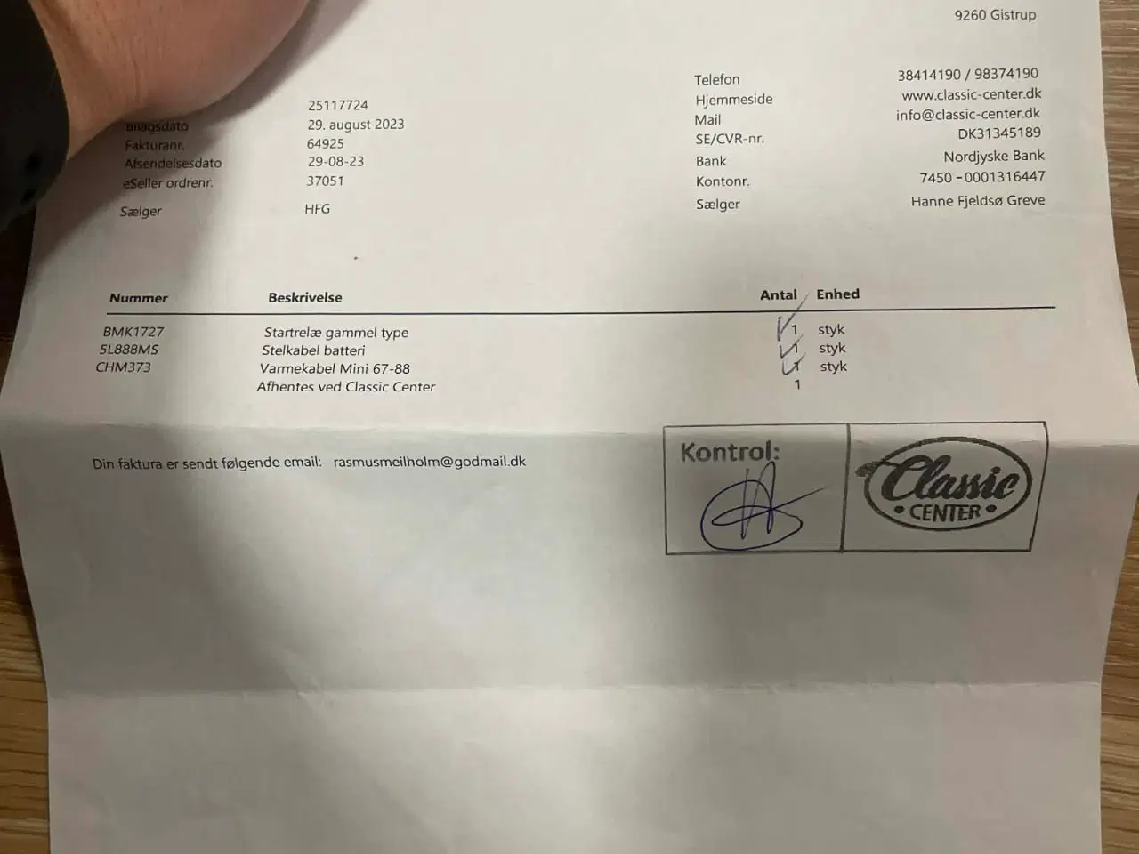 Billede 4 - Velkørende Morris, med langtid til syn.