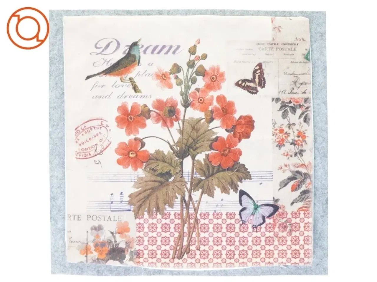 Billede 1 - Pudebetræk (str. 38 x 38 cm)