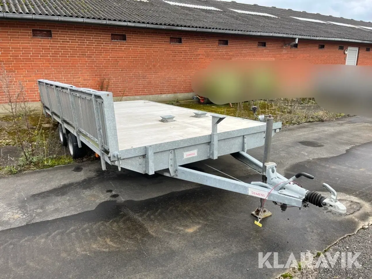 Billede 1 - Maskintrailer Lavmands L2500