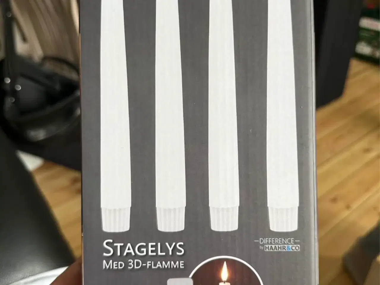Billede 5 - Stearinlys m/3D flamme