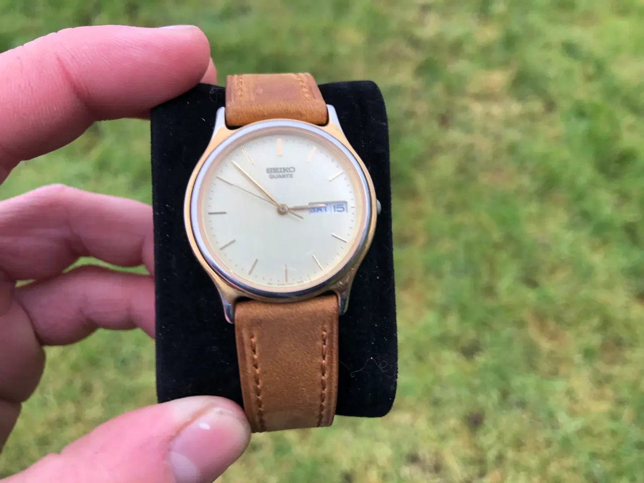 Billede 2 - Seiko Quartz m. Læderrem