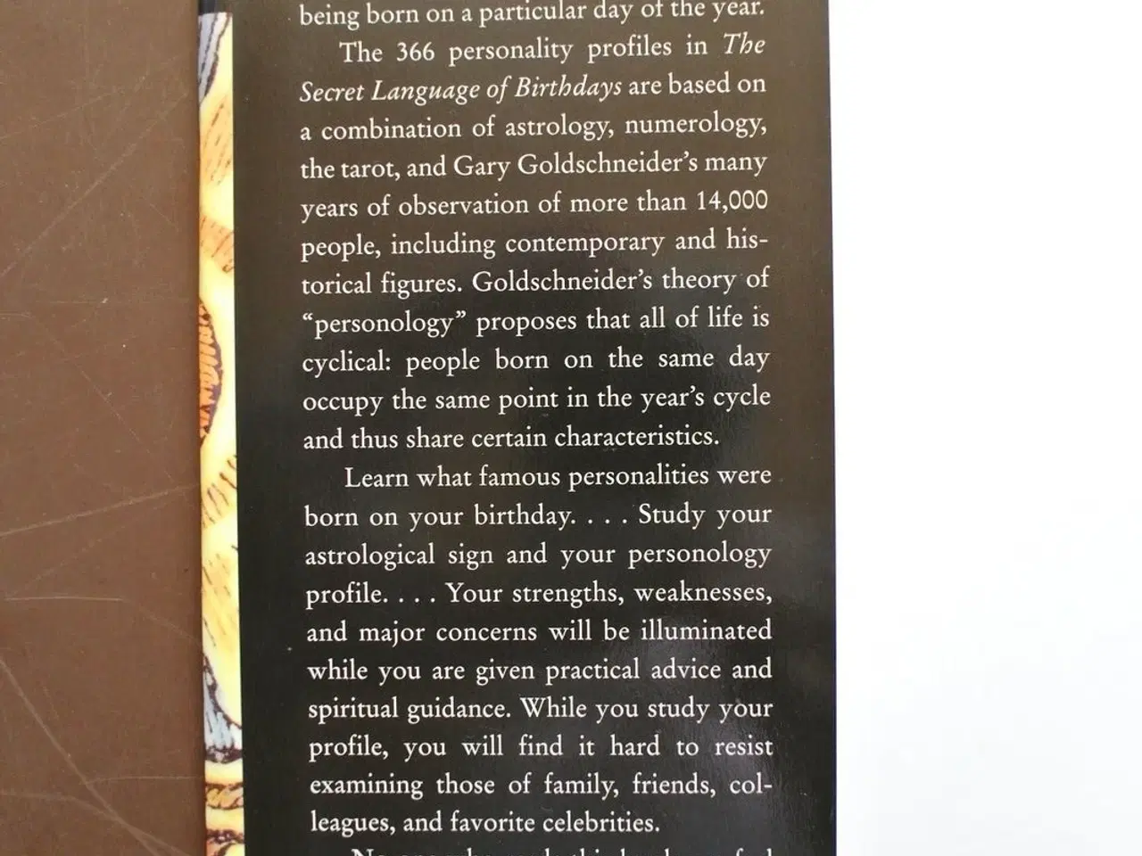 Billede 3 - the secret language of birthdays, by gary goldschn