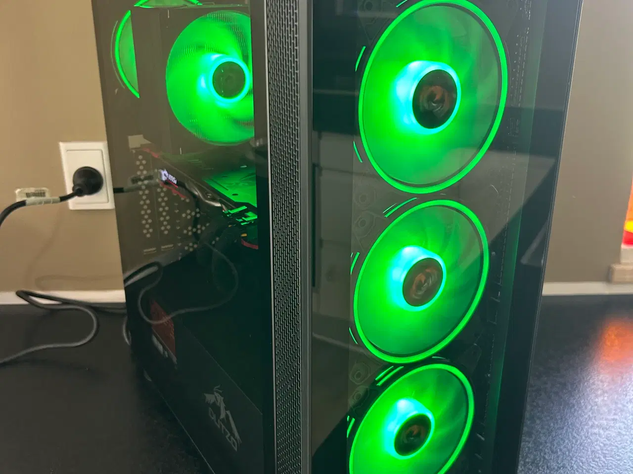 Billede 3 - 💻 GAMER-PC – i5 10600K + GTX 1070 + RGB-renoveret