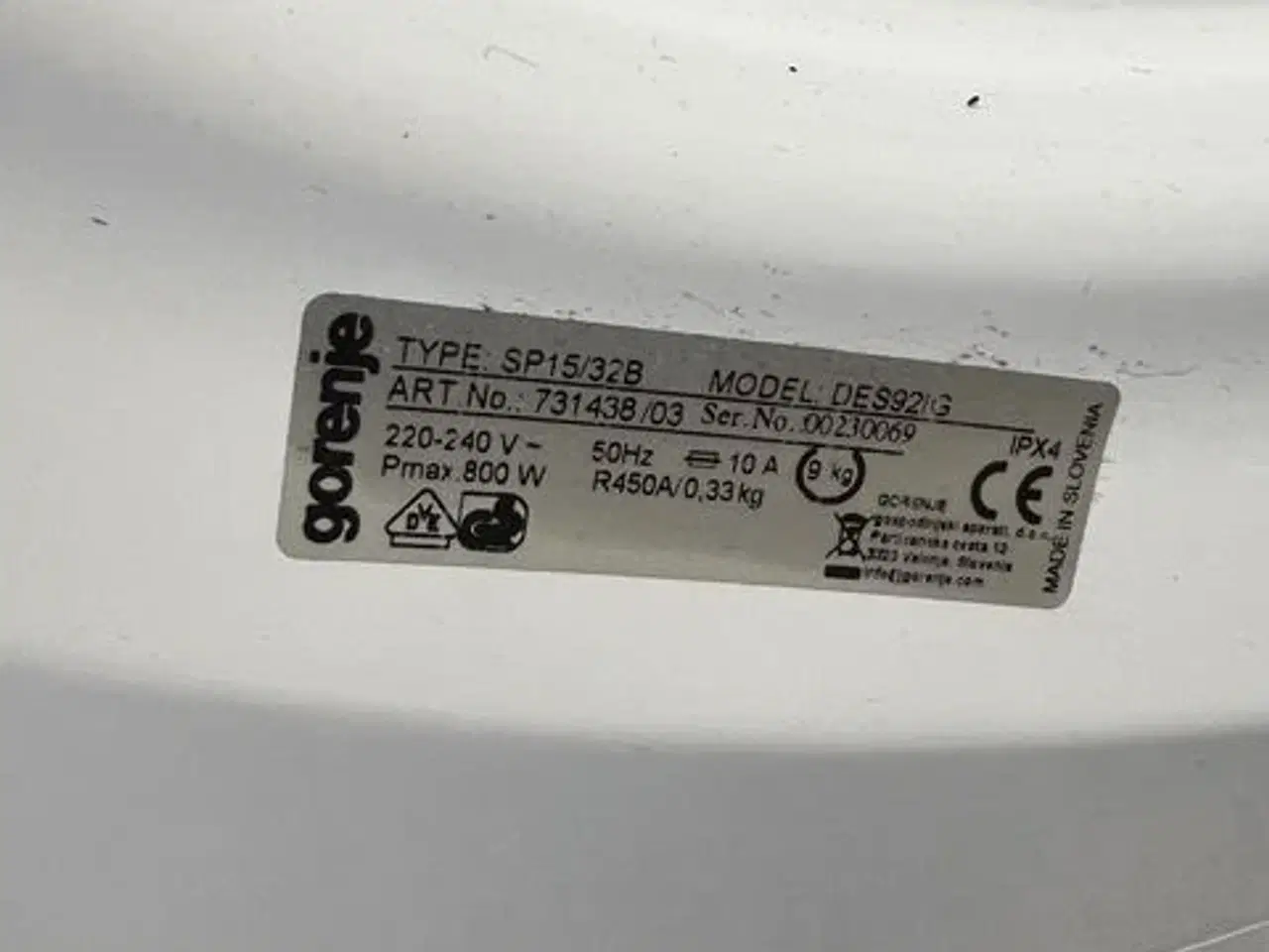 Billede 3 - Tørretumbler GORENJE