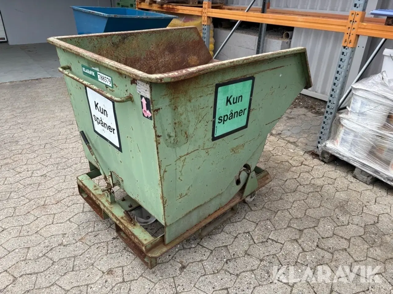 Billede 1 - Vippecontainer 500 liter