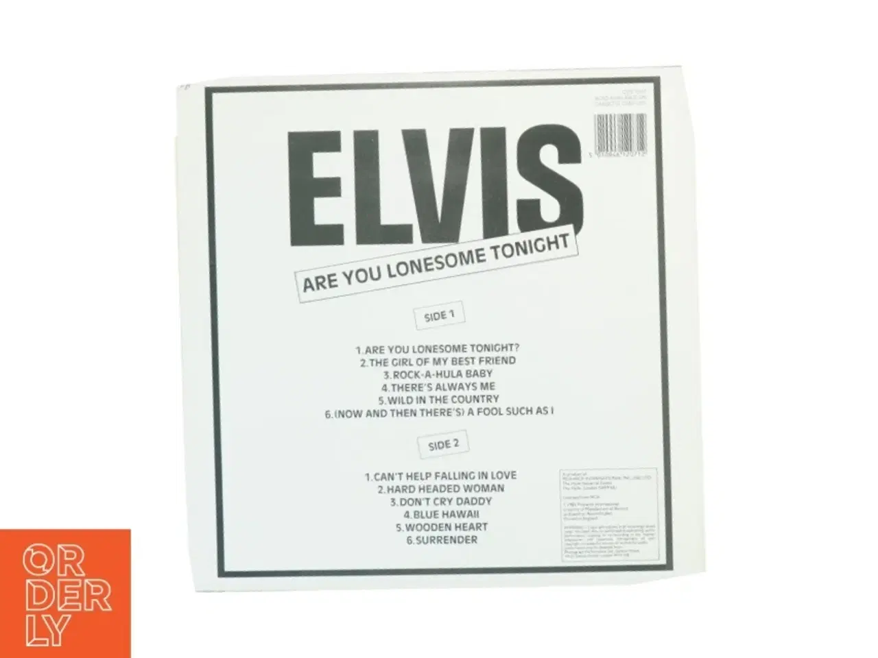 Billede 2 - Elvis Presley Vinyl fra Camden (str. 31 x 31 cm)