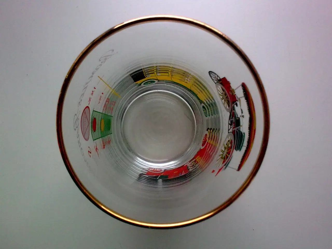 Billede 3 - Trafiklys ølglas SJÆLDEN dansk retro & veteran bil