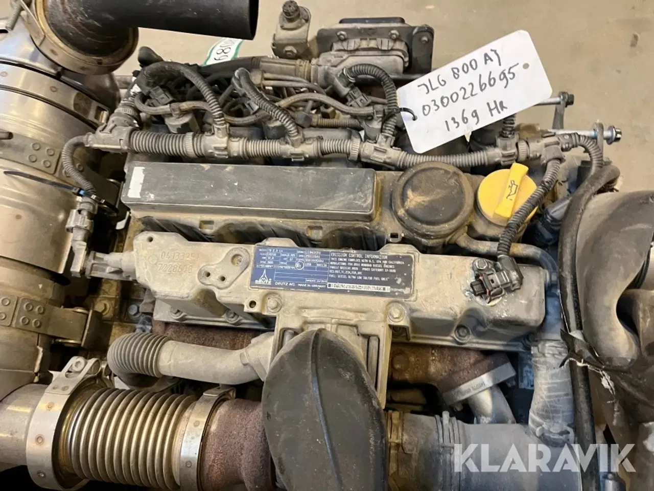 Billede 7 - Motor Deutz TD2.9L4 C4DI50 67 hk 50 kW komplet