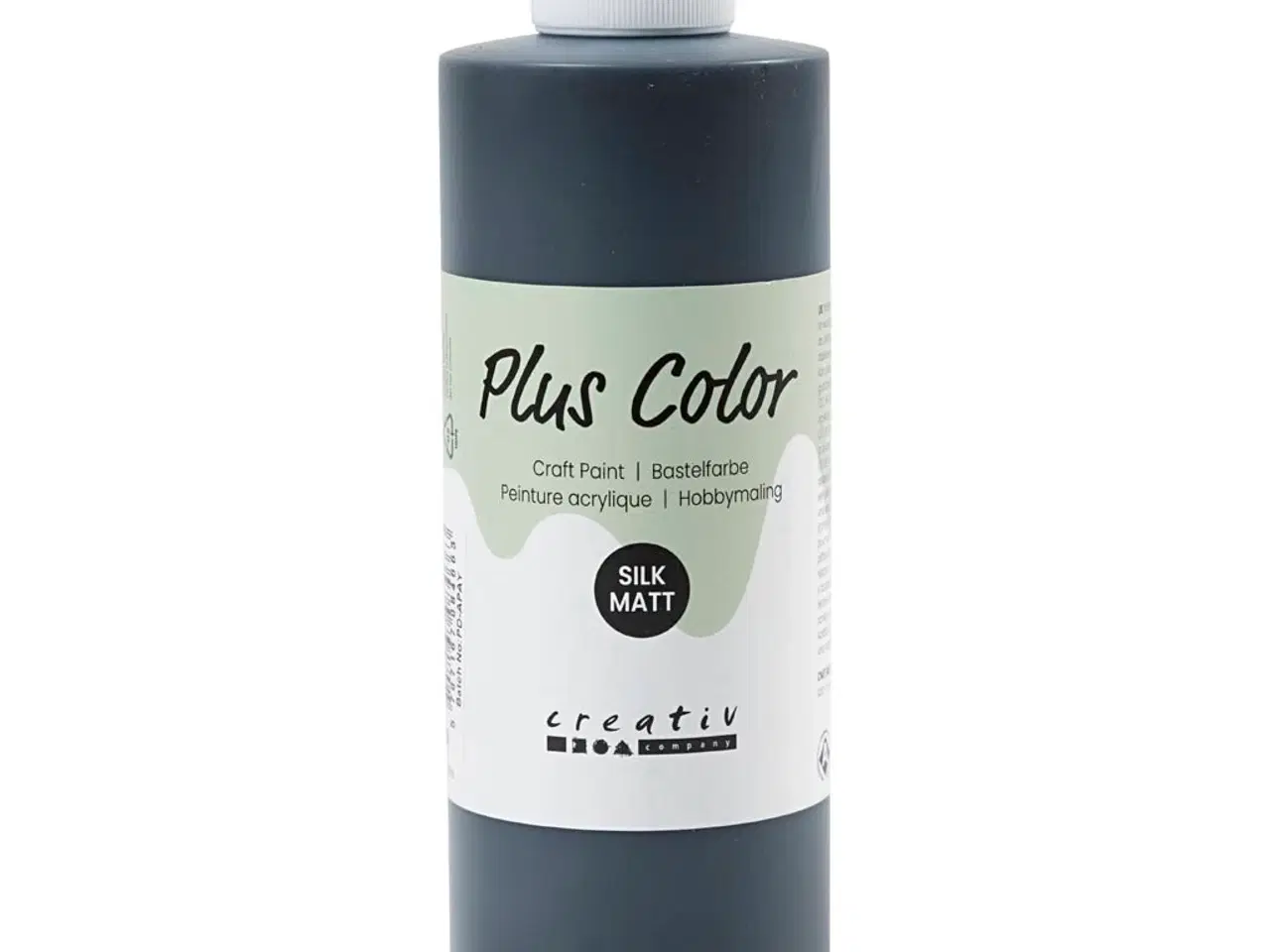 Billede 1 - Plus Color Hobbymaling, sort, 250ml/ 1 fl.