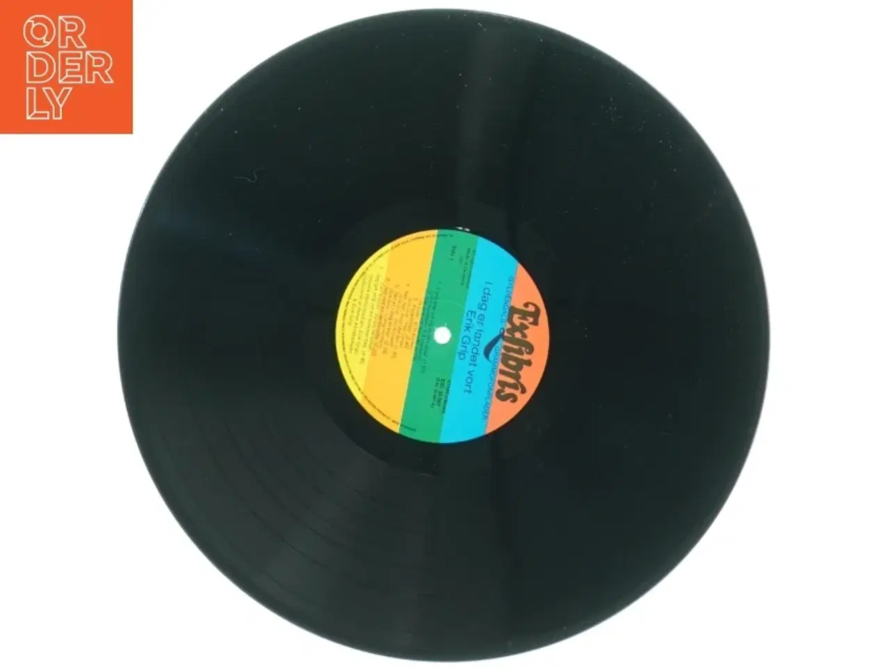 Billede 3 - Erik Grip: I dag er landet vort - LP (str. 31 x 31 cm)