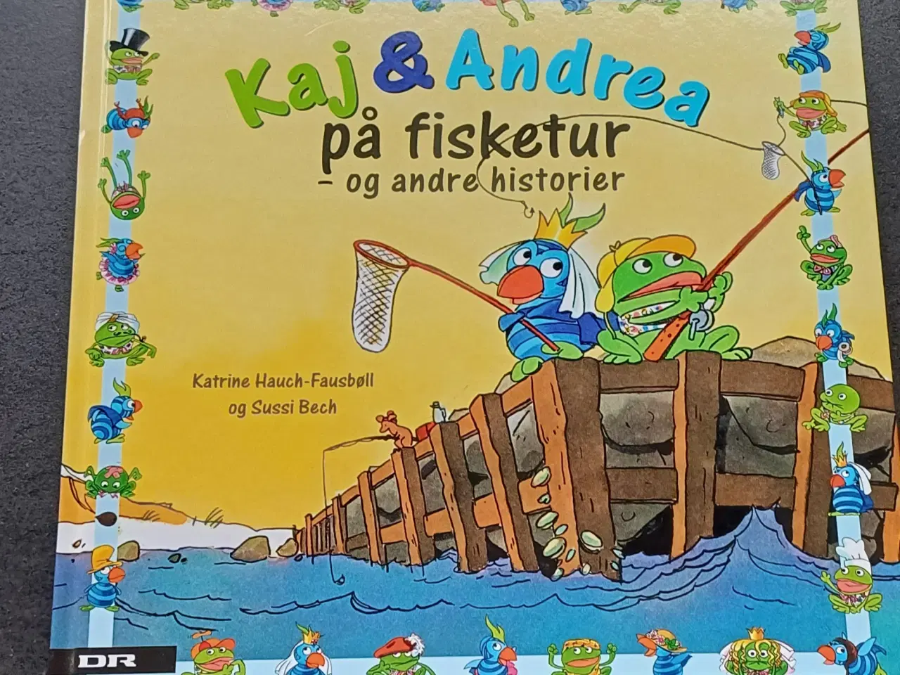 Billede 1 - Kaj & Andrea på fisketur, børnebog