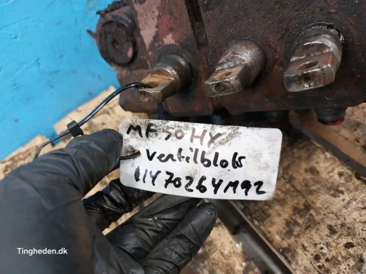 Billede 2 - Massey Ferguson 50HX Ventilblok 1470264M92
