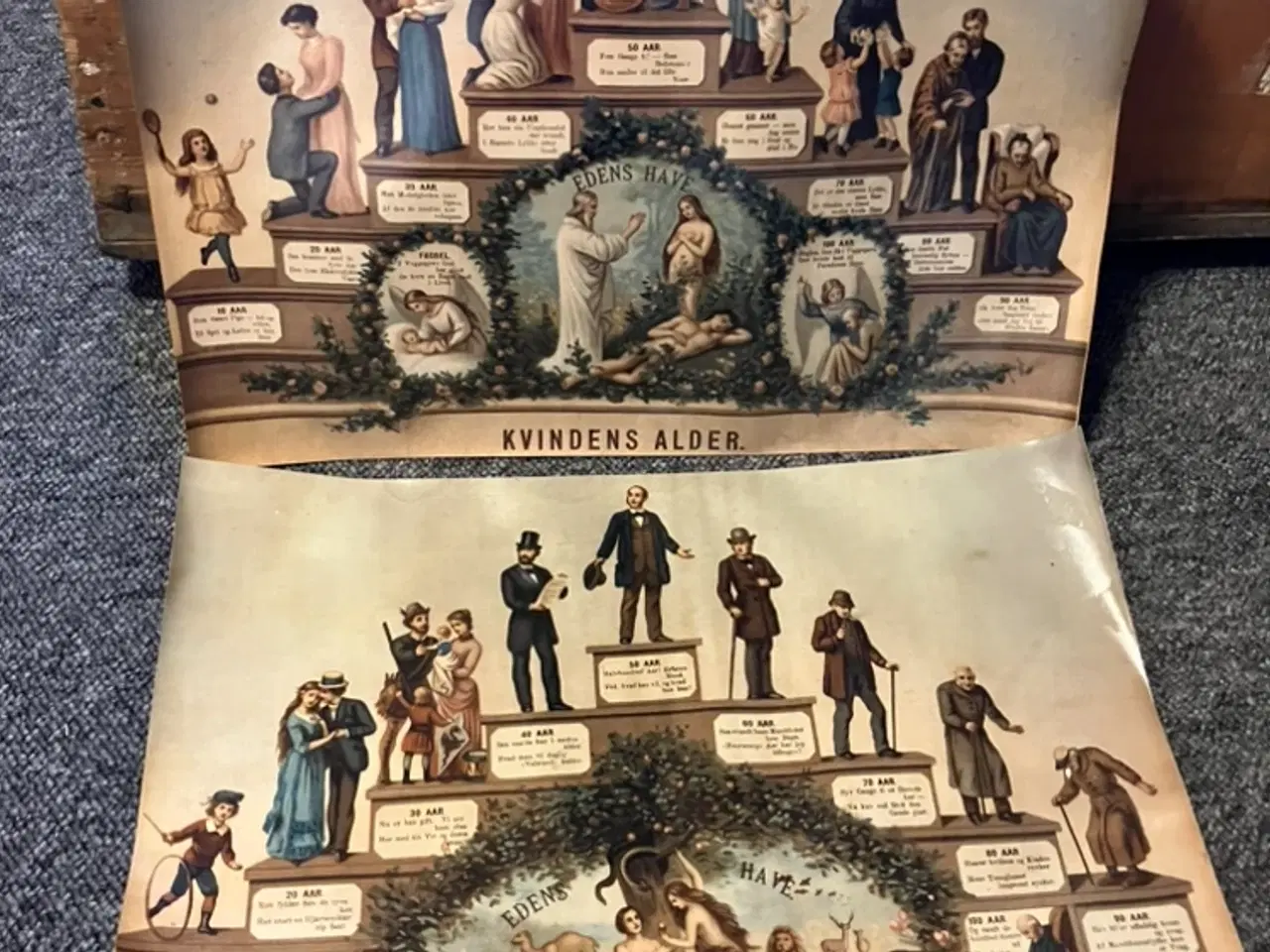 Billede 1 - Kvindens og mandens alder