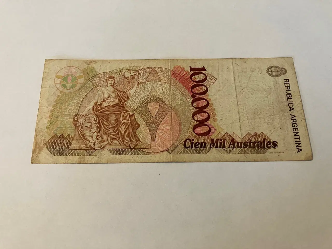 Billede 2 - 100000 Australes Argentina - Rare