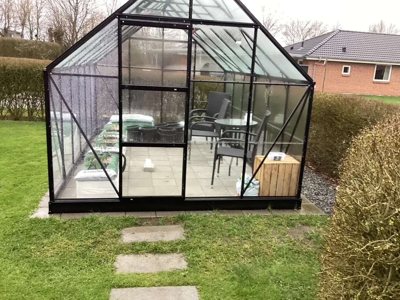 Billede 1 - Drivhus glas