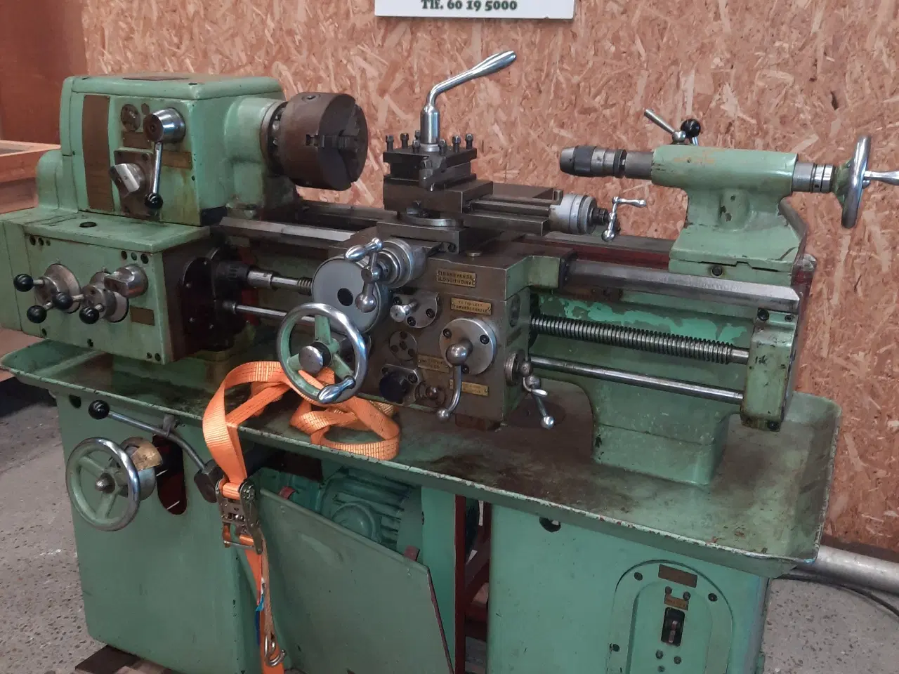 Billede 5 - Her er en rigtig solid super god drejebænk